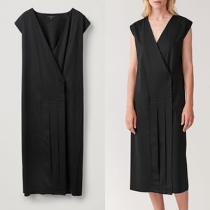 COS Black V-Neck Dress